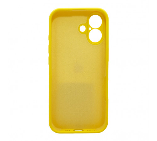 Чохол для смартфона Silicone Full Case AA Camera Protect for Apple iPhone 17 33,Canary Yellow (FullAAi17-33)