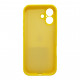 Чохол для смартфона Silicone Full Case AA Camera Protect for Apple iPhone 17 33,Canary Yellow (FullAAi17-33)