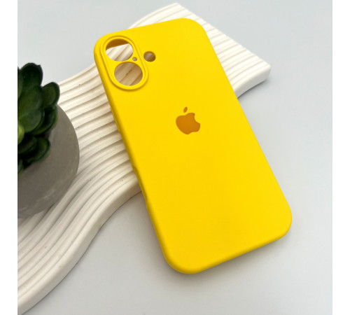 Чохол для смартфона Silicone Full Case AA Camera Protect for Apple iPhone 17 33,Canary Yellow (FullAAi17-33)