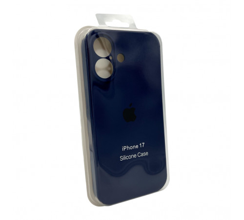 Чохол для смартфона Silicone Full Case AA Camera Protect for Apple iPhone 17 39,Navy Blue (FullAAi17-39)