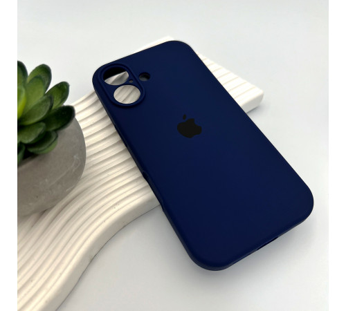Чохол для смартфона Silicone Full Case AA Camera Protect for Apple iPhone 17 39,Navy Blue (FullAAi17-39)