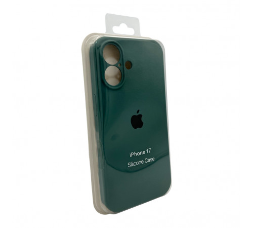 Чохол для смартфона Silicone Full Case AA Camera Protect for Apple iPhone 17 46,Pine Green (FullAAi17-46)