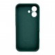 Чохол для смартфона Silicone Full Case AA Camera Protect for Apple iPhone 17 46,Pine Green (FullAAi17-46)