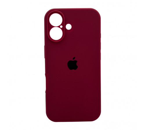 Чохол для смартфона Silicone Full Case AA Camera Protect for Apple iPhone 17 47,Plum (FullAAi17-47)