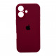 Чохол для смартфона Silicone Full Case AA Camera Protect for Apple iPhone 17 47,Plum (FullAAi17-47)