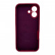 Чохол для смартфона Silicone Full Case AA Camera Protect for Apple iPhone 17 47,Plum (FullAAi17-47)