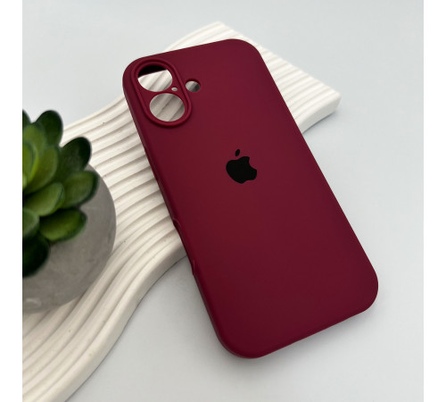 Чохол для смартфона Silicone Full Case AA Camera Protect for Apple iPhone 17 47,Plum (FullAAi17-47)
