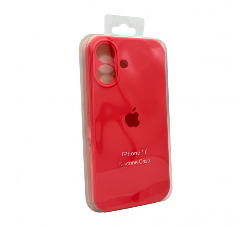 Чохол для смартфона Silicone Full Case AA Camera Protect for Apple iPhone 17 50,Pink Orange (FullAAi17-50)
