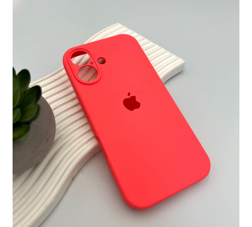 Чохол для смартфона Silicone Full Case AA Camera Protect for Apple iPhone 17 50,Pink Orange (FullAAi17-50)