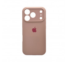 Чохол для смартфона Silicone Full Case AA Camera Protect for Apple iPhone 17 Pro 15,Pink Sand (FullAAi17P-15)