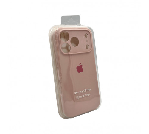 Чохол для смартфона Silicone Full Case AA Camera Protect for Apple iPhone 17 Pro 15,Pink Sand (FullAAi17P-15)