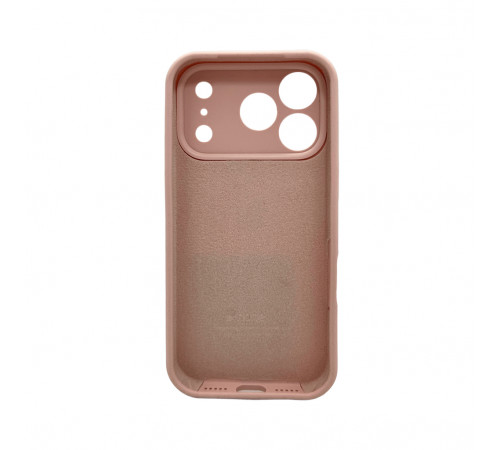 Чохол для смартфона Silicone Full Case AA Camera Protect for Apple iPhone 17 Pro 15,Pink Sand (FullAAi17P-15)