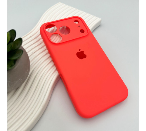 Чохол для смартфона Silicone Full Case AA Camera Protect for Apple iPhone 17 Pro 18,Peach (FullAAi17P-18)