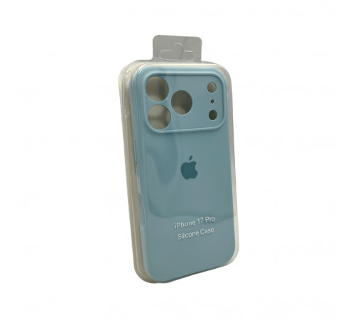 Чохол для смартфона Silicone Full Case AA Camera Protect for Apple iPhone 17 Pro 27,Mist Blue (FullAAi17P-27)