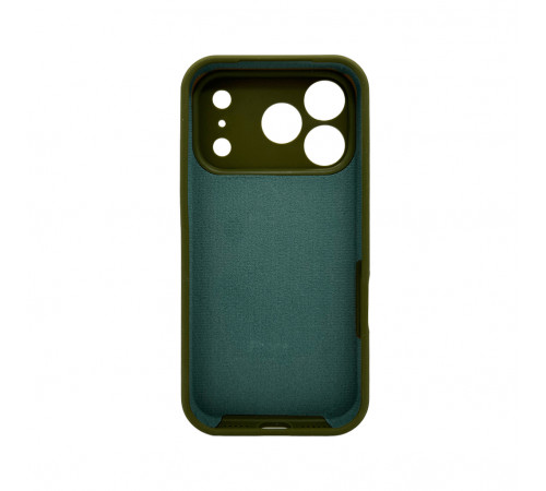 Чохол для смартфона Silicone Full Case AA Camera Protect for Apple iPhone 17 Pro 29,Army Green (FullAAi17P-29)