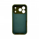 Чохол для смартфона Silicone Full Case AA Camera Protect for Apple iPhone 17 Pro 29,Army Green (FullAAi17P-29)