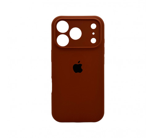 Чохол для смартфона Silicone Full Case AA Camera Protect for Apple iPhone 17 Pro 42,Saddle Brown (FullAAi17P-42)