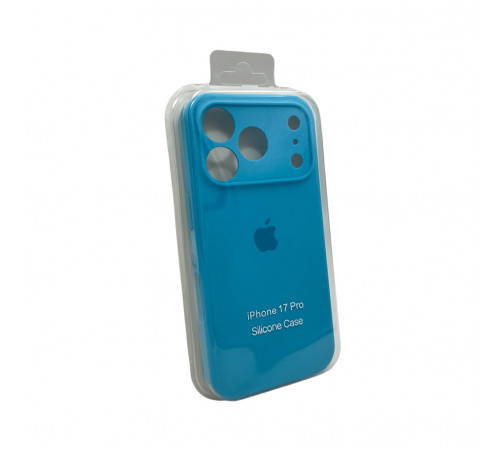 Чохол для смартфона Silicone Full Case AA Camera Protect for Apple iPhone 17 Pro 44,Light Blue (FullAAi17P-44)