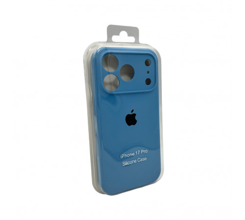 Чохол для смартфона Silicone Full Case AA Camera Protect for Apple iPhone 17 Pro 49,Cornflower (FullAAi17P-49)