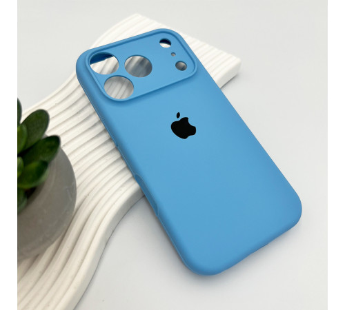 Чохол для смартфона Silicone Full Case AA Camera Protect for Apple iPhone 17 Pro 49,Cornflower (FullAAi17P-49)