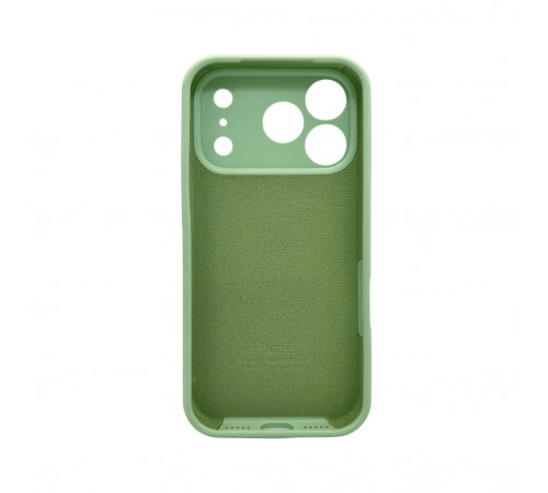 Чохол для смартфона Silicone Full Case AA Camera Protect for Apple iPhone 17 Pro 51,Avokado Green (FullAAi17P-51)