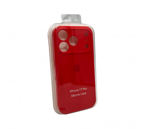 Чохол для смартфона Silicone Full Case AA Camera Protect for Apple iPhone 17 Pro Max 11,Red (FullAAi17PM-11)