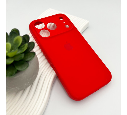 Чохол для смартфона Silicone Full Case AA Camera Protect for Apple iPhone 17 Pro Max 11,Red (FullAAi17PM-11)