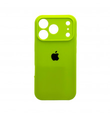 Чохол для смартфона Silicone Full Case AA Camera Protect for Apple iPhone 17 Pro Max 24,Shiny Green (FullAAi17PM-24)