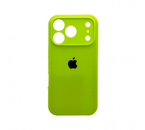 Чохол для смартфона Silicone Full Case AA Camera Protect for Apple iPhone 17 Pro Max 24,Shiny Green (FullAAi17PM-24)
