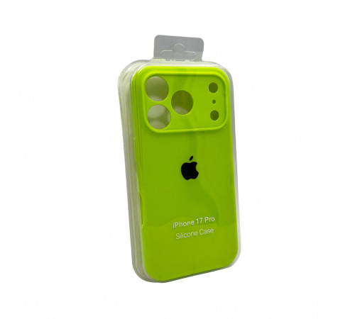 Чохол для смартфона Silicone Full Case AA Camera Protect for Apple iPhone 17 Pro Max 24,Shiny Green (FullAAi17PM-24)