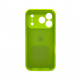 Чохол для смартфона Silicone Full Case AA Camera Protect for Apple iPhone 17 Pro Max 24,Shiny Green (FullAAi17PM-24)
