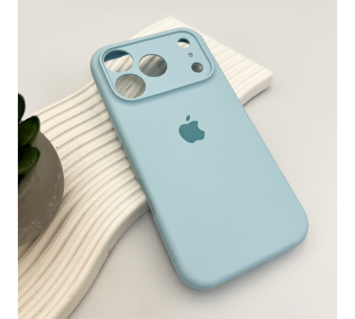Чохол для смартфона Silicone Full Case AA Camera Protect for Apple iPhone 17 Pro Max 27,Mist Blue (FullAAi17PM-27)