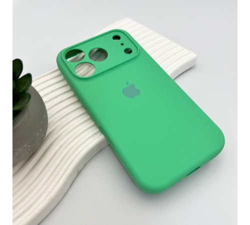 Чохол для смартфона Silicone Full Case AA Camera Protect for Apple iPhone 17 Pro Max 30,Spearmint (FullAAi17PM-30)