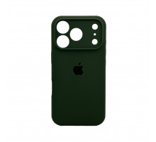 Чохол для смартфона Silicone Full Case AA Camera Protect for Apple iPhone 17 Pro Max 31,Dark Green (FullAAi17PM-31)