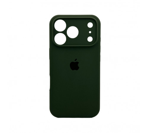Чохол для смартфона Silicone Full Case AA Camera Protect for Apple iPhone 17 Pro Max 31,Dark Green (FullAAi17PM-31)