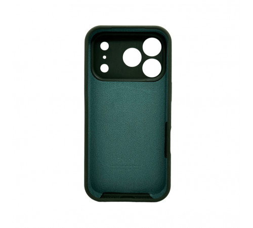 Чохол для смартфона Silicone Full Case AA Camera Protect for Apple iPhone 17 Pro Max 31,Dark Green (FullAAi17PM-31)