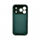 Чохол для смартфона Silicone Full Case AA Camera Protect for Apple iPhone 17 Pro Max 31,Dark Green (FullAAi17PM-31)