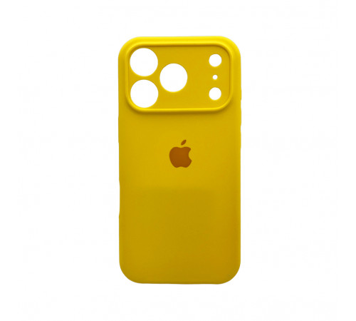 Чохол для смартфона Silicone Full Case AA Camera Protect for Apple iPhone 17 Pro Max 33,Canary Yellow (FullAAi17PM-33)