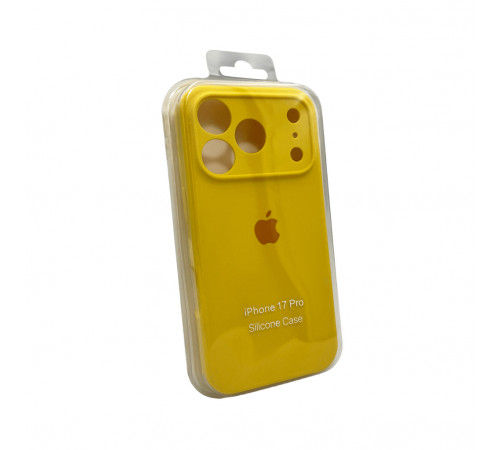 Чохол для смартфона Silicone Full Case AA Camera Protect for Apple iPhone 17 Pro Max 33,Canary Yellow (FullAAi17PM-33)