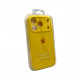 Чохол для смартфона Silicone Full Case AA Camera Protect for Apple iPhone 17 Pro Max 33,Canary Yellow (FullAAi17PM-33)