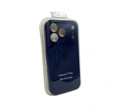Чохол для смартфона Silicone Full Case AA Camera Protect for Apple iPhone 17 Pro Max 39,Navy Blue (FullAAi17PM-39)