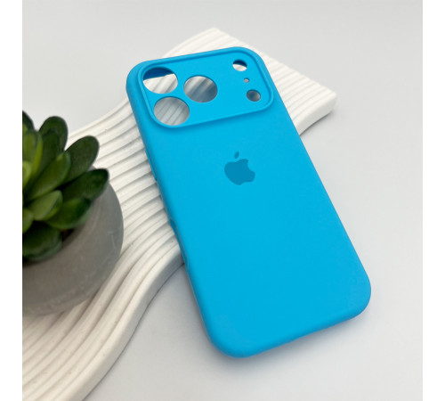 Чохол для смартфона Silicone Full Case AA Camera Protect for Apple iPhone 17 Pro Max 44,Light Blue (FullAAi17PM-44)