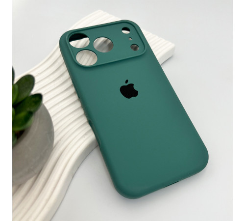 Чохол для смартфона Silicone Full Case AA Camera Protect for Apple iPhone 17 Pro Max 46,Pine Green (FullAAi17PM-46)