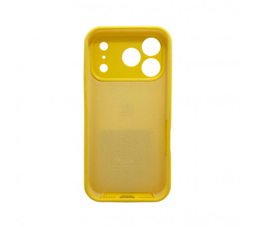 Чохол для смартфона Silicone Full Case AA Camera Protect for Apple iPhone 17 Pro Max 56,Sunny Yellow (FullAAi17PM-56)