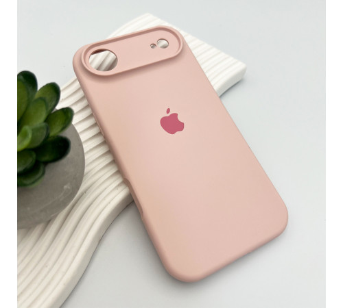 Чохол для смартфона Silicone Full Case AA Camera Protect for Apple iPhone 17 Air 15,Pink Sand (FullAAi17A-15)