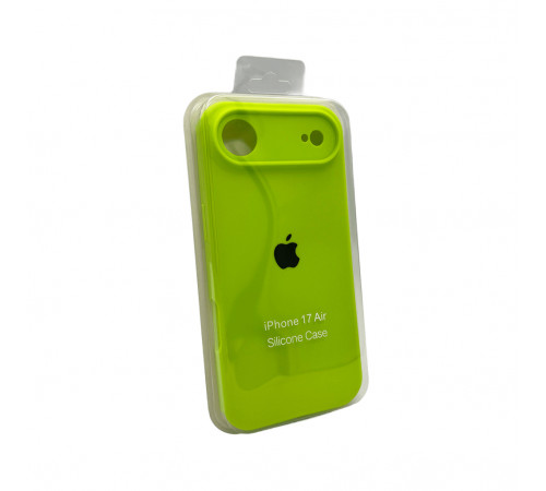 Чохол для смартфона Silicone Full Case AA Camera Protect for Apple iPhone 17 Air 24,Shiny Green (FullAAi17A-24)