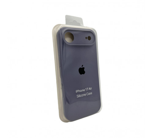 Чохол для смартфона Silicone Full Case AA Camera Protect for Apple iPhone 17 Air 28,Lavender Grey (FullAAi17A-28)