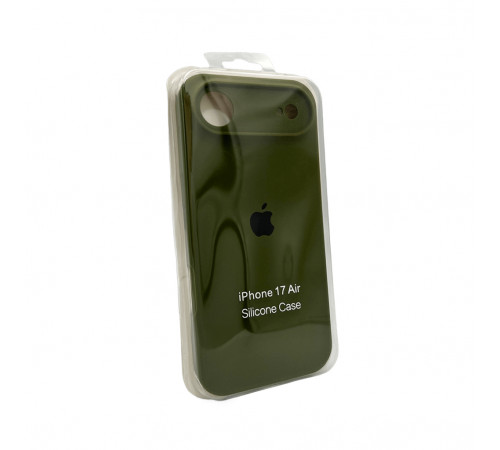 Чохол для смартфона Silicone Full Case AA Camera Protect for Apple iPhone 17 Air 29,Army Green (FullAAi17A-29)