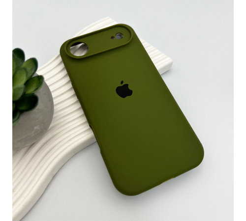 Чохол для смартфона Silicone Full Case AA Camera Protect for Apple iPhone 17 Air 29,Army Green (FullAAi17A-29)