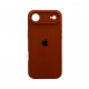 Чохол для смартфона Silicone Full Case AA Camera Protect for Apple iPhone 17 Air 42,Saddle Brown (FullAAi17A-42)